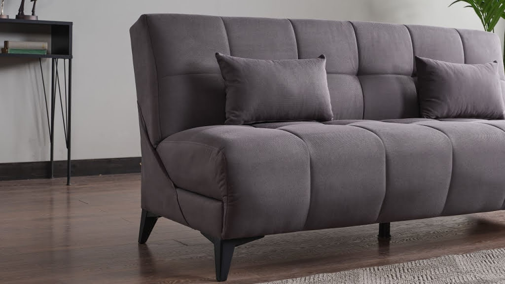 Τριθέσιος Καναπές Dublin - Anthracite2